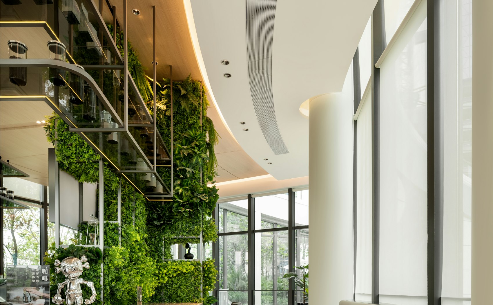 L’intérieur du studio